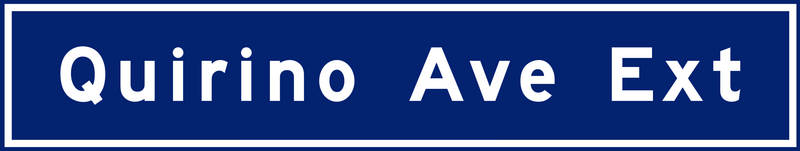 File:QuirinoAvenueExtensionStreetSign.png