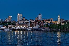 View of Samara along the Volga