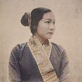 Image 7Lao princess wearing gold embroidery (from Culture of Laos)