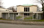 Synagoge der Jüdischen Gemeinde Hannover an der Haeckelstraße im Stadtteil Bult