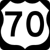 US 70 route marker