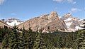 Southeast aspect of Watermelon S2 (right) and Dolomite Peak (left).