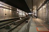 Northbound platform, January 2018.