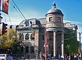 Carnegie library building.