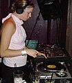 Female DJ.