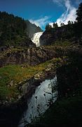 View of the falls