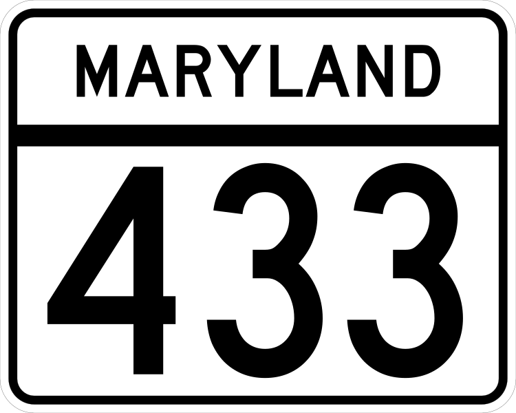 File:MD Route 433.svg