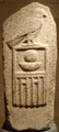 Image 16Stela of the Second Dynasty Pharaoh Nebra, displaying the hieroglyph for his Horus name within a serekh surmounted by Horus. On display at the Metropolitan Museum of Art. (from History of ancient Egypt)