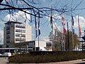 Roundabout near administration building