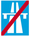 End of Autobahn