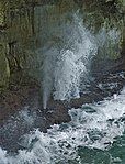 Blowholes, north coast of Barbados