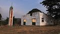 A destroyed mosque in Boali in 2014.