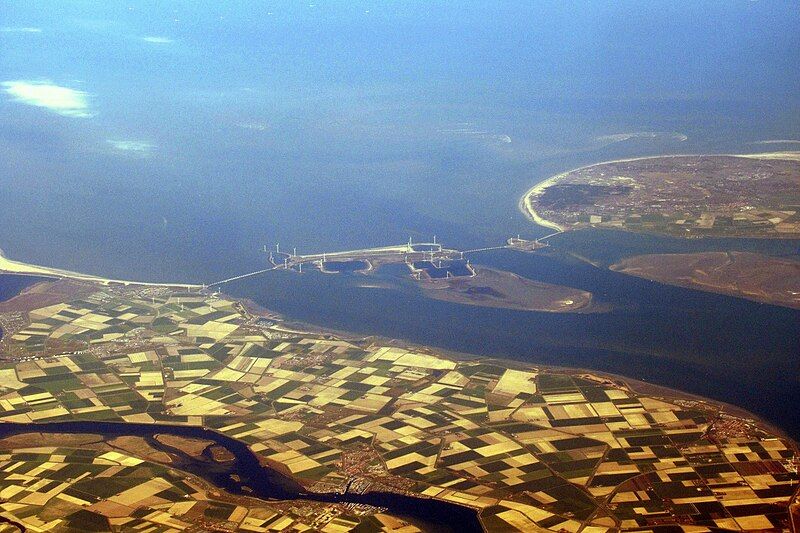 File:Oosterschelde 2023 Oosterscheldekering.jpg