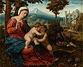 Holy Family, 16th century, Bonifazio Veronese