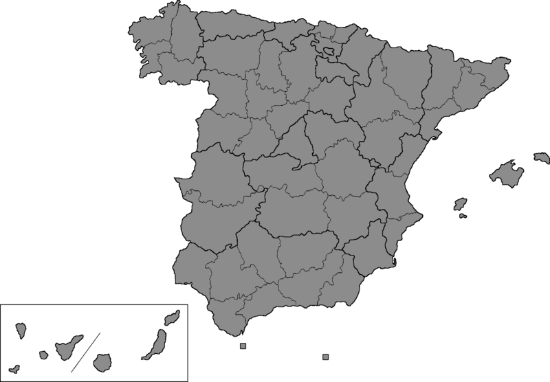 File:SpainProvinceMapBlank.png