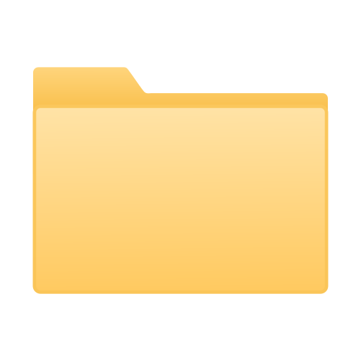 File:Antu folder-orange.svg