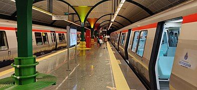 New Boğaziçi University metro station