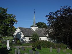 View of the village church