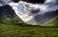 Image 15Glen Coe ((Scottish Gaelic: Gleann Comhann) is a glen in the Highlands. It lies in the southern part of the Lochaber committee area of Highland Council, and was formerly part of the county of Argyll. Photo Credit: Gil.cavalcanti