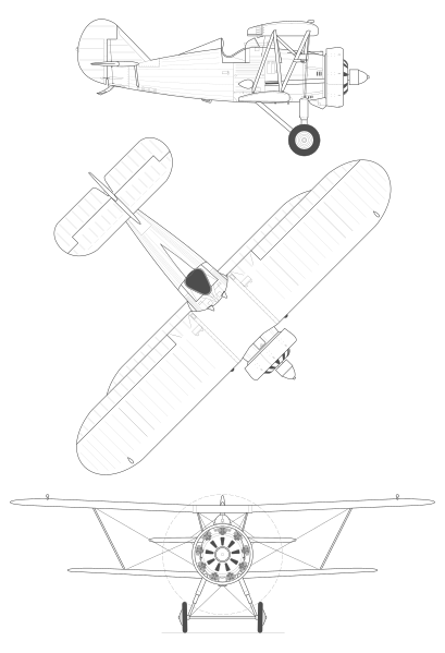 File:Polikarpov I-5 3-view.svg