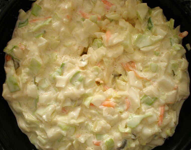 File:Popeyes coleslaw.JPG