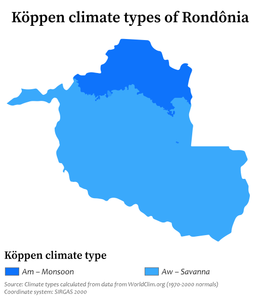 File:Rondônia Köppen.svg
