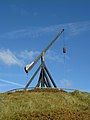 Vippefyr, Skagen, Denmark. The vippefyr is a reconstruction of the original vippefyr which was built in 1626