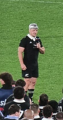 Cane being awarded his 100th cap on 28 September 2024.