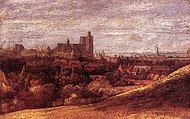 Seghers, View of Brussels from the North-East, c. 1625; oil on panel