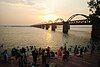 The Godavari River on the banks of which Godavari Pushkaram will be held