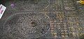 Buddha's footprint in Wat Bowonniwet, Bangkok