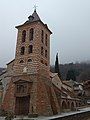 Closer view of the main church