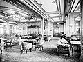 The First Class lounge of RMS Olympic, Titanic's sister ship