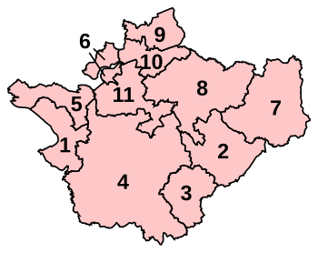 2010-2024 constituencies in Cheshire