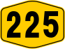 Federal Route 225 shield}}