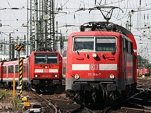 German commuter trains