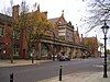 Stoke-on-Trent station on the south side of Winton Square