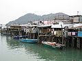 Image 34Pang uk in Tai O; Pang uks were built by Tanka people, who had the traditions of living above water and regarding it as an honour. (from Culture of Hong Kong)