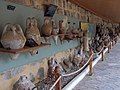 Collection of amphoras from different parts of the Mediterranean