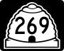 State Route 269 marker