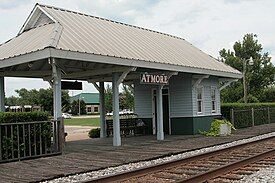 Former Atmore Amtrak station