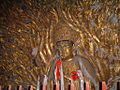 Avalokitesvara with a 1,000 arms, part of the Dazu Stone Carvings at Mount Baoding, Dazu County, Chongqing, China