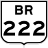 BR-222 shield}}