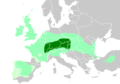 Image 32The spread of archaeological cultures associated with the Celts in Europe:   core Hallstatt territory, by the 6th century BC   maximal Celtic expansion, by the 3rd century BC   Lusitanian and Vettones' area where Celtic presence has been proposed by Koch and Cunliffe (from History of Slovakia)