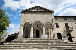 The church of San Marziale in Gracciano dell'Elsa