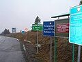 The Palota-Radoszyce foot-only border crossing between Poland and Slovakia