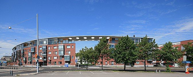 Katajanokanranta housing, Katajanokka, Helsinki, Nurmela-Raimoranta-Tasa architects (2006)