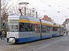 A "Leoliner" tram on the Leipzig network in 2005