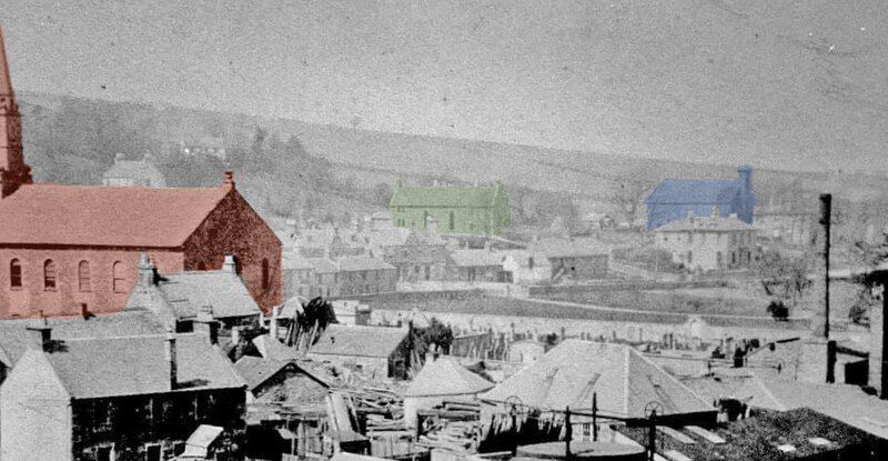 File:Lesmahagow-ParishNorthAndAbbeygreenc1900 Colourized.jpg