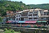 Street art in the old city of Prizren, Kosovo